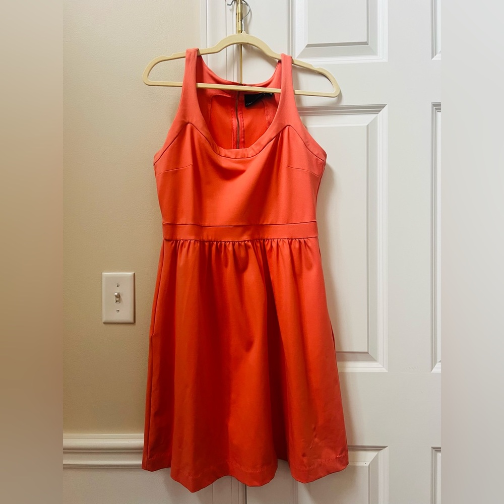Cynthia Rowley Coral Sleeveless Dress